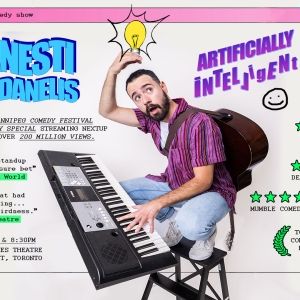 Anesti Danelis Brings ARTIFICIALLY INTELLIGENT to Buddies in Bad Times Theatre's…