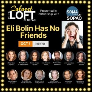 Eli Bolin Comes to SOPAC With Kara Lindsay, Christiane Noll, Charlie Pollock, and…
