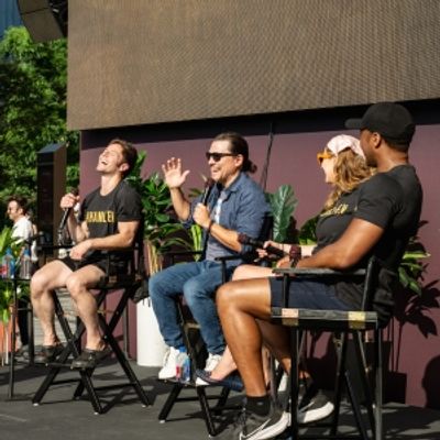 Photos: HAMILTON&#039;s Miguel Cervantes, Thayne Jasperson and More Join Talkback at Hudson Yards