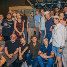 Photos: James Taylor, Carrie Coon, and Tracy Letts Visit DEAD OUTLAW