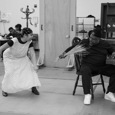 Photos: Taraji P. Henson and Cedric 'The Entertainer' in Rehearsal for JOE TURNER'S COME AND GONE