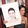 Photos: CHESS Star Lea Michele Receives Portrait at Sardi's