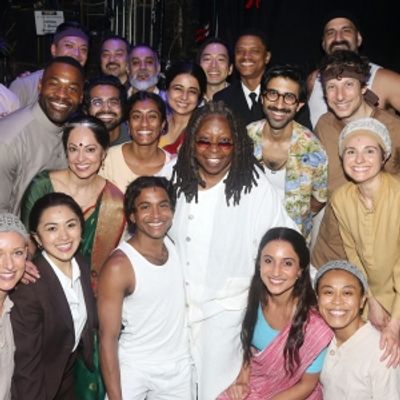 Photos: Whoopi Goldberg Visits LIFE OF PI on Broadway
