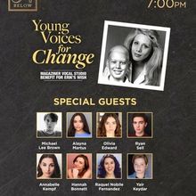 YOUNG VOICES FOR CHANGE Comes to 54 Below