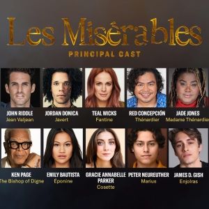 John Riddle, Jordan Donica, Teal Wicks, and More Join LES MISERABLES at The Muny