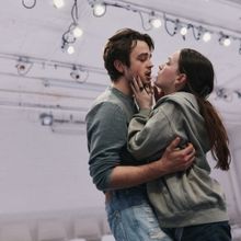 Photos: Ben Ahlers and Victoria Pedretti in TENDER NAPALM