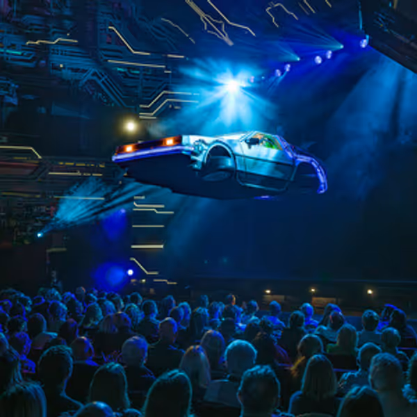 Photos: First Look at the Flying DeLorean in BACK TO THE FUTURE: THE MUSICAL Photo