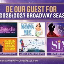 THE OUTSIDERS, DEATH BECOMES HER, and More Set For Broadway in Fort Lauderdale Season