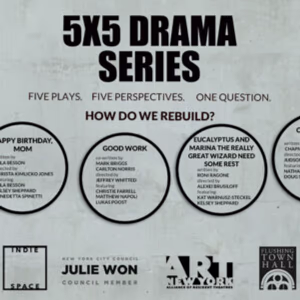 Theatre East’s 5x5 Drama Series Returns With Five New Plays Photo