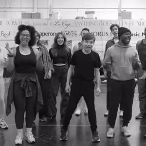 Video: In Rehearsal with Tyler Hanes and the Cast of HEARTBREAK HOTEL at the…