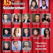 BROADWAY SESSIONS Celebrates 15 Years This Week