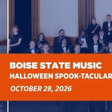 Boise State University Symphony Orchestra HALLOWEEN SPOOK-TACULAR Set For October