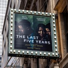 Up on the Marquee: THE LAST FIVE YEARS