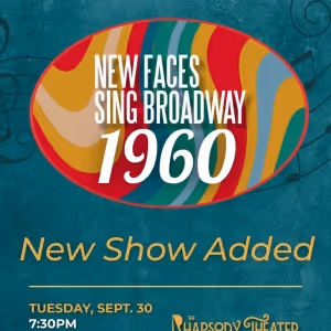Porchlight Music Theatre Adds Second Performance Of NEW FACES SING BROADWAY 1960
