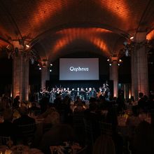 Photos: Orpheus Chamber Orchestra Honors Alberto Mihelcic Bazzana & Francesco Clark A