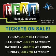 Aspire Performing Arts Company Will Perform RENT: SCHOOL EDITION
