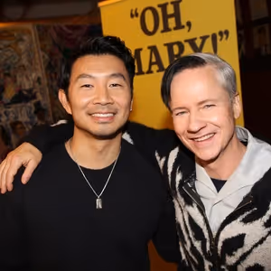 Photos: OH, MARY! Stars John Cameron Mitchell & Simu Liu Meet the Press