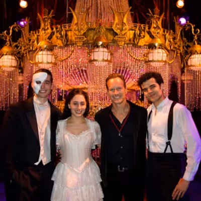 Photos: PHANTOM Film Star Patrick Wilson Visits MASQUERADE Off-Broadway