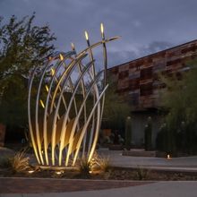 'Diamond Bloom' Moved To Storage As Construction Begins On Museum Of The West