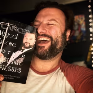 Edward Miskie's 'Cancer, Musical Theatre, & Other Chronic Illnesses' Fan Kicks Its…