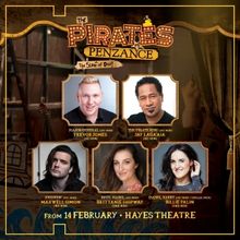 Cast Set For THE PIRATES OF PENZANCE at Hayes Theatre Co