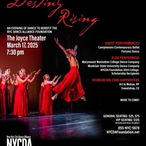 New York City Dance Alliance Foundation's Destiny Rising Evening of Dance Returns to…