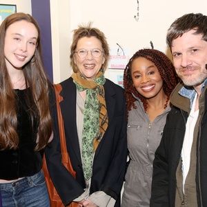 Photos: Annette Bening and Ella Beatty Visit THE BALUSTERS