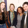 Photos: Annette Bening and Ella Beatty Visit THE BALUSTERS