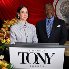 Photos: Sarah Paulson and Wendell Pierce Announce the 2025 Tony Award Nominations