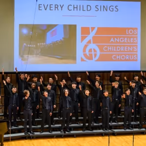 Los Angeles Children’s Chorus Launches Two-Week Tour to the British Isles with Free…