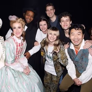 Photos: Olympic Gold Medalist Alysa Liu Visits OH, MARY! on Broadway
