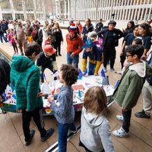 Photos: Lincoln Center’s Create-athon: Building a Boat With Clint Ramos
