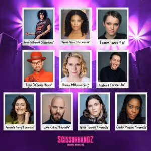 Initial Cast Set For SCISSORHANDZ at Southwark Playhouse, Elephant