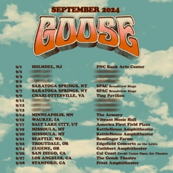 Goose Add More Headlining Tour Dates For 2024 Photo
