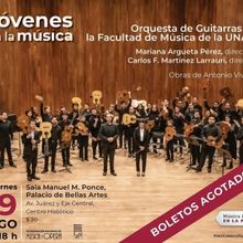 El Ciclo Jóvenes En La Música Presenta A La Orquesta De Guitarras De La Facultad De