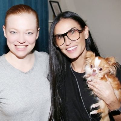 Photos: Demi Moore Visits THE PICTURE OF DORIAN GRAY on Broadway