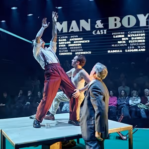 Photos: First Look at Ben Daniels, Laurie Kynaston & More in MAN AND BOY at the…
