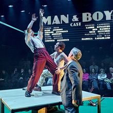 Photos: First Look at Ben Daniels, Laurie Kynaston & More in MAN AND BOY at the Natio