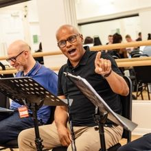 Photos: SOMETHING ROTTEN! IN CONCERT in Rehearsal