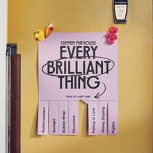 EVERY BRILLIANT THING Rehearsals Begin At Geffen Playhouse