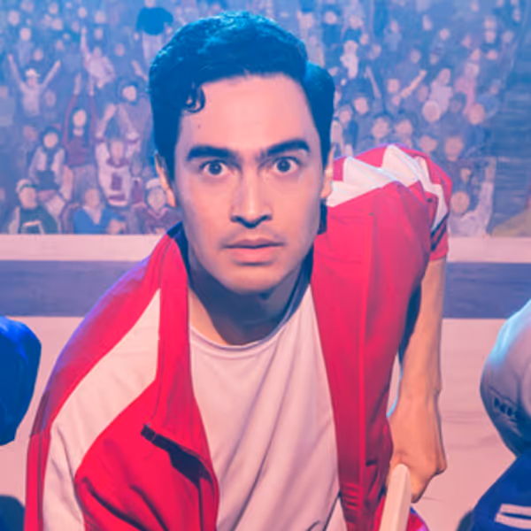 Photo: Troy Iwata as 'Shane Hollander' in HEATED RIVALRY: THE UNAUTHORIZED MUSICAL PA Photo
