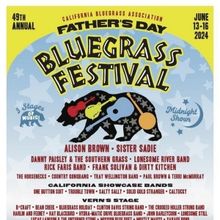 Father's Day Bluegrass Festival Reveals Midnight Special Concerts and Stage Schedules
