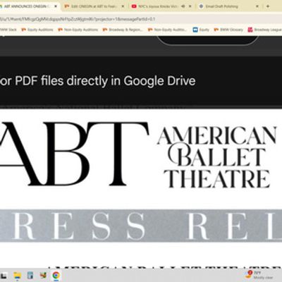 ONEGIN at American Ballet Theatre to Feature New Casting After Cory Stearns Injury