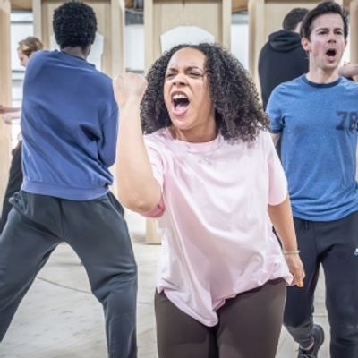 Photos: National Theatre&#039;s Return of DEAR ENGLAND in Rehearsal