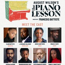 THE PIANO LESSON At Two River Theater Announces Cast And Creative Team