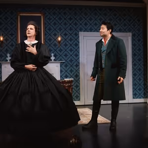 Photos: John Cameron Mitchell and Simu Liu in OH, MARY! on Broadway