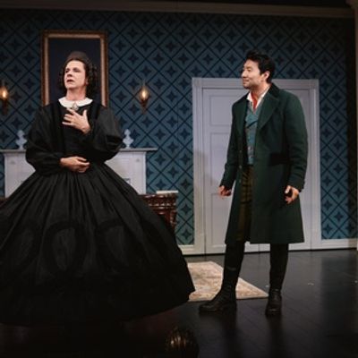 Photos: John Cameron Mitchell and Simu Liu in OH, MARY! on Broadway