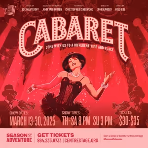 Centre Stage Presents CABARET This March