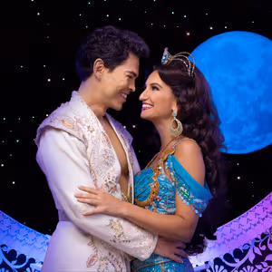 Photo: Rodney Ingram and Sonya Balsara in ALADDIN on Broadway