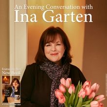 AN EVENING CONVERSATION WITH INA GARTEN Announced at the War Memorial Opera House